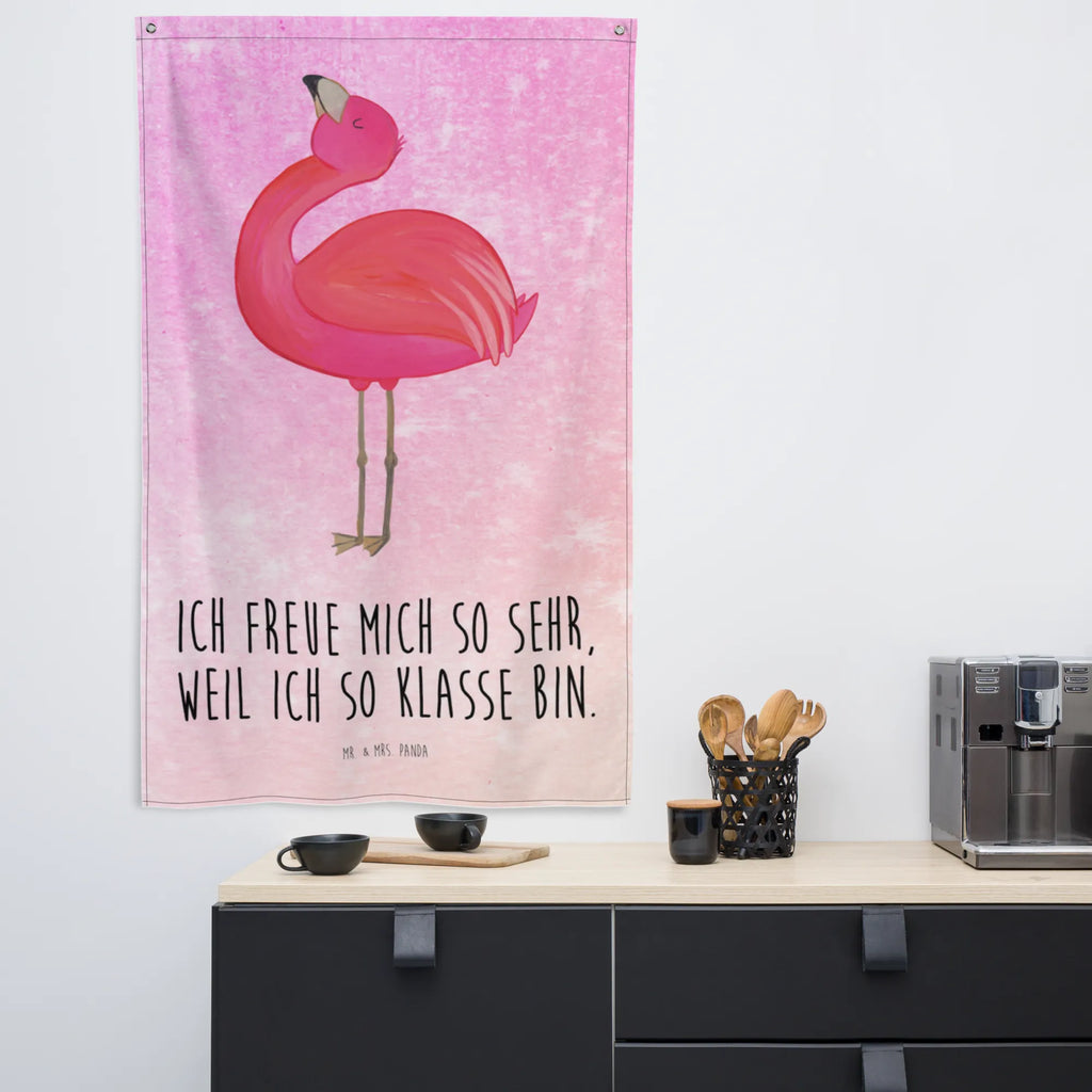 Tapestry flamingo Proud Tapestry, Decoration, Wall hanging, Boho, Flamingo, pink, pink bird, bird of paradise, red, flamingo decoration, gift pink, gifts, gift idea, children, adults, girls, flamingo fans, summer, vacation, sea, unusual gifts in pink, pink gifts, girls gifts, small gifts, Caribbean feeling, funny sayings, self-love, friend, sister, self-acceptance, best friend, mom, joy, proud, daughter