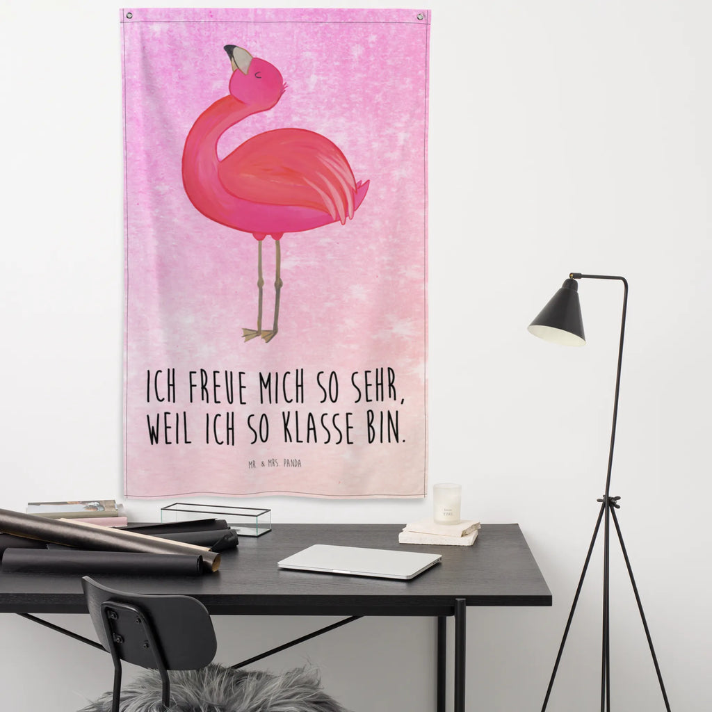 Tapestry flamingo Proud Tapestry, Decoration, Wall hanging, Boho, Flamingo, pink, pink bird, bird of paradise, red, flamingo decoration, gift pink, gifts, gift idea, children, adults, girls, flamingo fans, summer, vacation, sea, unusual gifts in pink, pink gifts, girls gifts, small gifts, Caribbean feeling, funny sayings, self-love, friend, sister, self-acceptance, best friend, mom, joy, proud, daughter