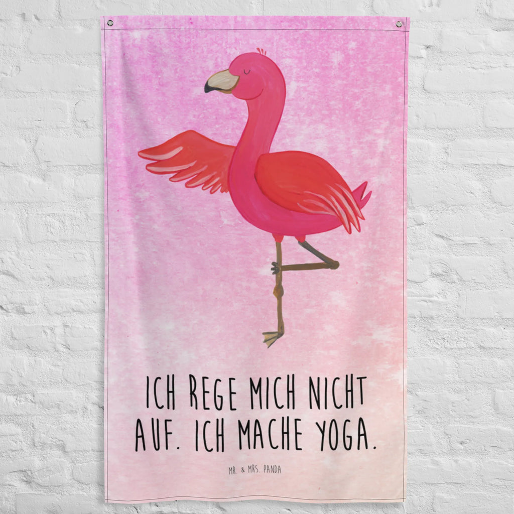 Tapestry flamingo yoga Decoration, Tapestry, Wall hanging, Boho, Flamingo, pink, pink bird, bird of paradise, red, flamingo decoration, gift pink, gifts, gift idea, children, adults, girls, flamingo fans, summer, vacation, sea, unusual gifts in pink, pink gifts, girls gifts, small gifts, Caribbean feeling, funny sayings, agitation, deep relaxation, relaxation, yoga exercise, anger, bird, namaste, mindfulness, yoga
