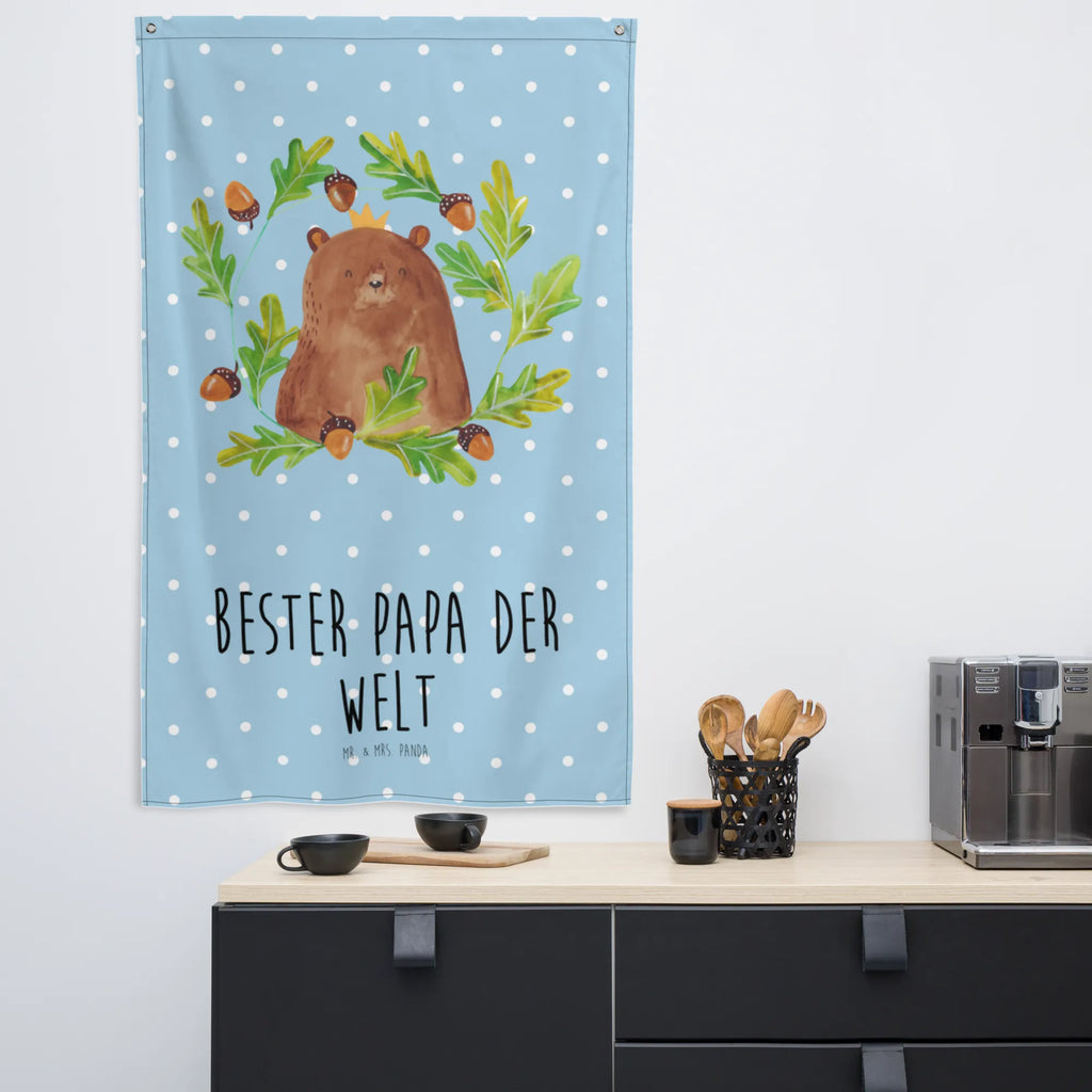 Wandteppich Bär König Wandteppich, Textil-Kunst, Wandbehang, Kinderzimmer Wand, Tapisserie, Boho, Kinderzimmer Wanddeko, Tapestry, Kinderzimmer Deko, Wandbild, Wandtuch, Schmuck-Wandbehang, Wand Deko, Teddy, Bär, Teddybär, Vatertag, Papi, Bester Vater, Dad, Papa, Vater, Papa Bär, Bester Papa, Weltbester Papa, Daddy