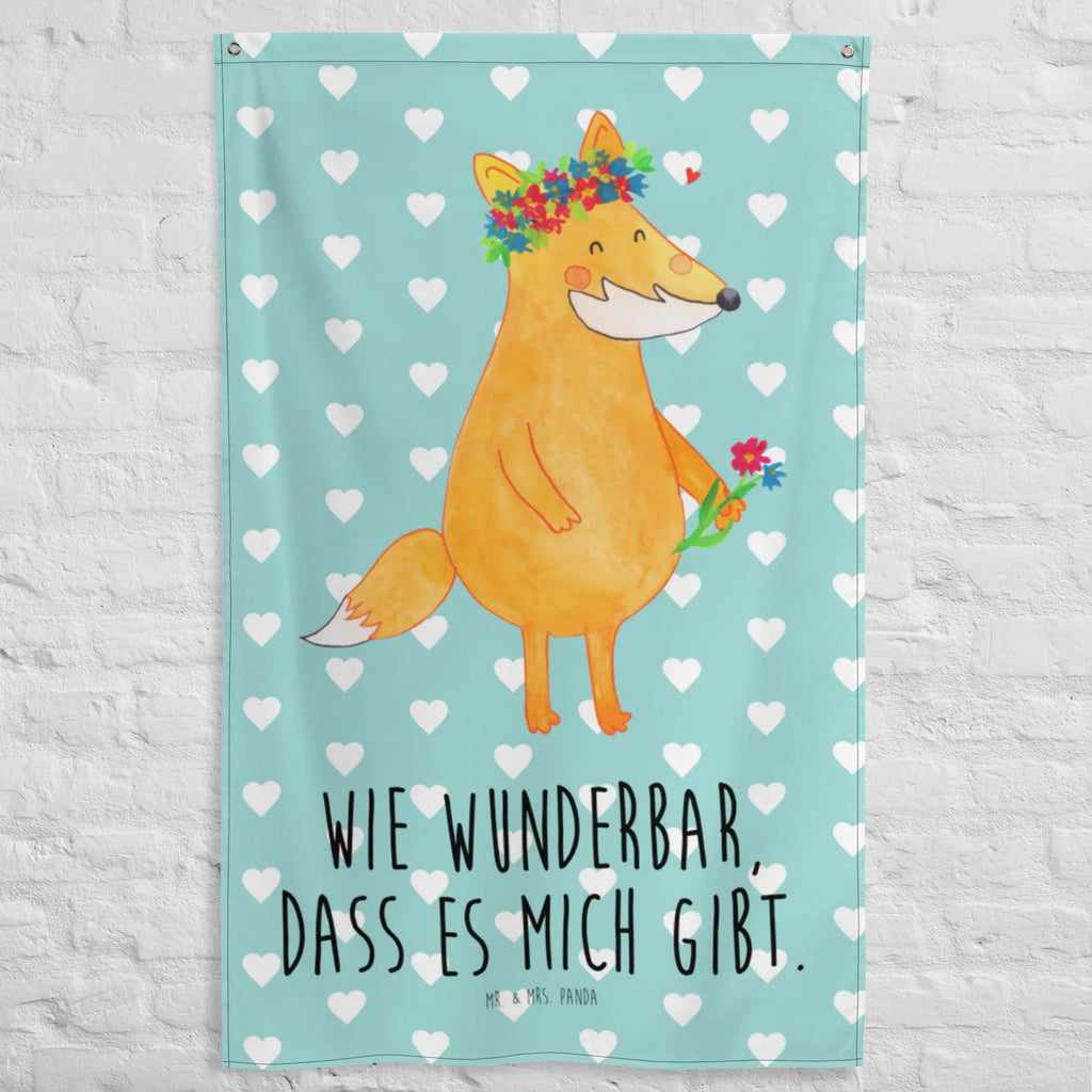 Wandteppich Fuchs Blumenliebe Tapestry, Wandtuch, Tapisserie, Schmuck-Wandbehang, Kinderzimmer Wand, Wandteppich, Wand Deko, Kinderzimmer Deko, Wandbild, Wandbehang, Textil-Kunst, Boho, Kinderzimmer Wanddeko, Fuchs, Mich, Fuchsmädchen, Füchse, Blumen, Freundinnen, Liebe, Liebesbeweis, Motivation, Freude, Ich, Fox, Selbstliebe, Blume, Freundin, Blumenmädchen