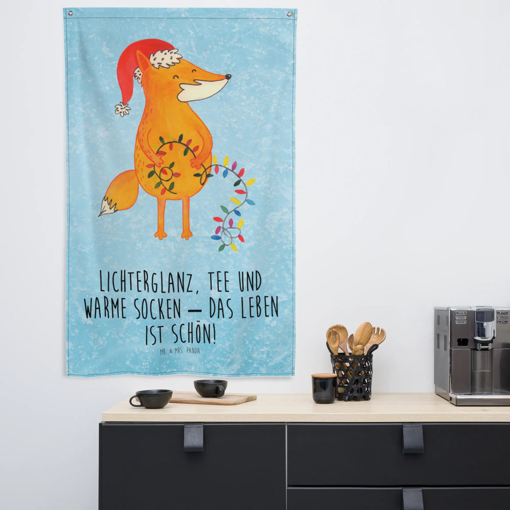 Wandteppich Fuchs Weihnachten Schmuck-Wandbehang, Kinderzimmer Wand, Wandtuch, Boho, Tapestry, Wandteppich, Wandbehang, Kinderzimmer Deko, Wandbild, Kinderzimmer Wanddeko, Textil-Kunst, Wand Deko, Tapisserie, Weihnachten, Winter, Weihnachtsdeko, Nikolaus, Advent, Heiligabend, Wintermotiv, Geschenk Weihnachten, Füchse, Weihnachtszeit, Spruch schön, Fuchs, Weihnachtsmann