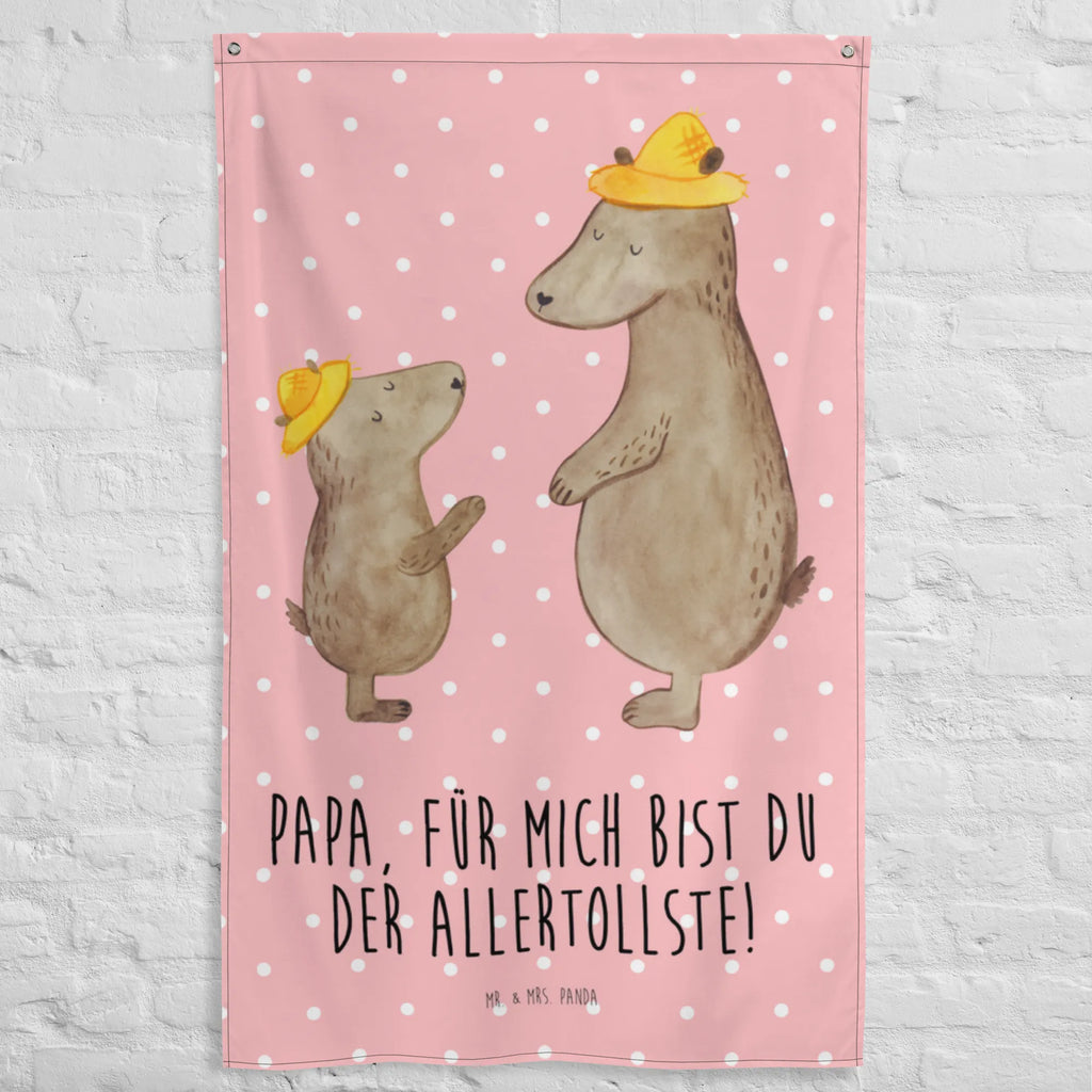 Wandteppich Bären mit Hut Wandbild, Boho, Wand Deko, Tapisserie, Kinderzimmer Deko, Schmuck-Wandbehang, Wandteppich, Wandbehang, Wandtuch, Textil-Kunst, Kinderzimmer Wand, Kinderzimmer Wanddeko, Tapestry, Oma, Opa, Muttertag, Familie, Schwester, Bruder, Vatertag, Mama, Papa, Papi, Family, Kinder, Vorbild, Bär, Lieblingsmensch, Vater, Sohn, Vater-Sohn, Paps, Kind, Daddy, Dad, Söhne, Bären