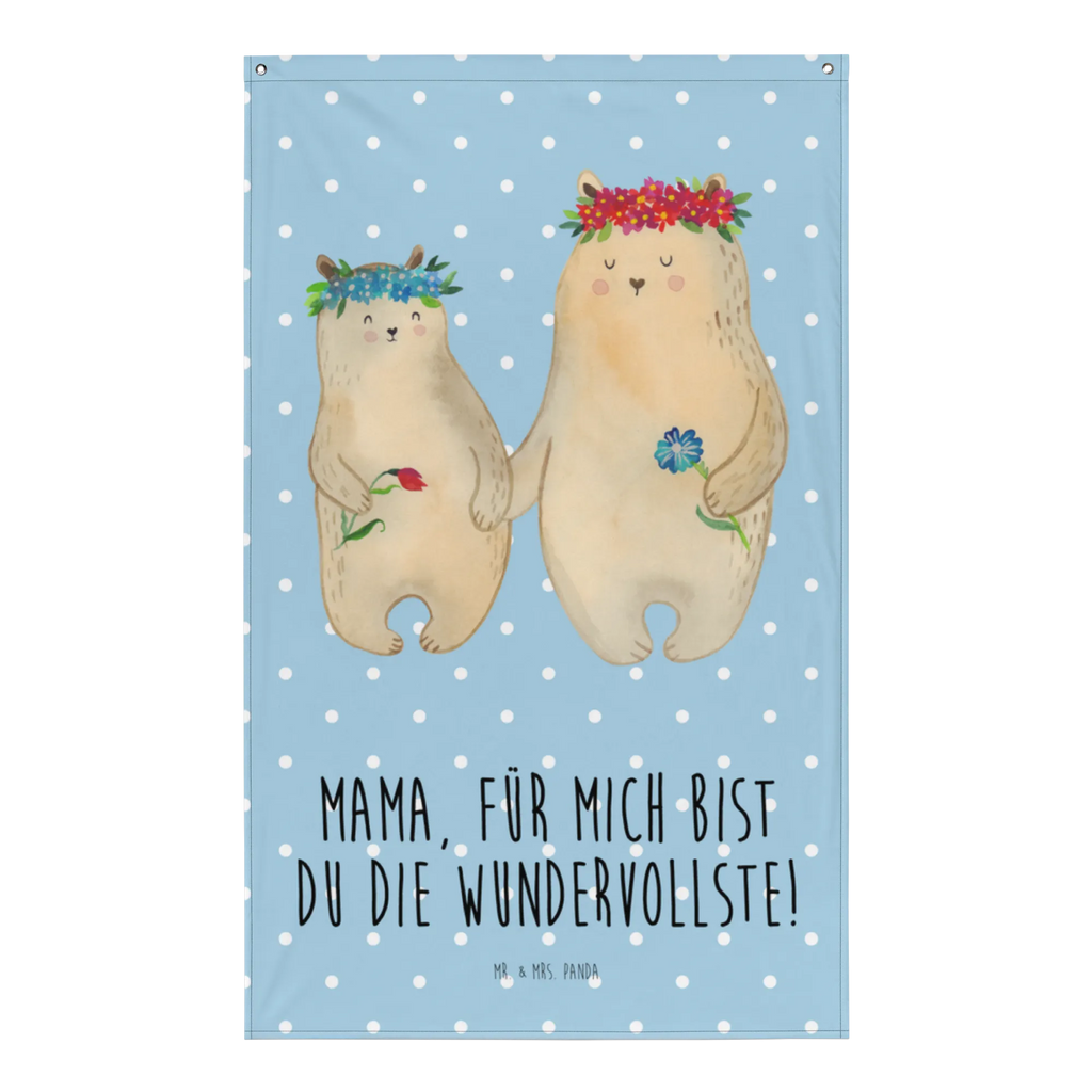 Tapestry Bears with flower crown Kinderzimmer Wanddeko, Schmuck-Wandbehang, Textil-Kunst, Wandbehang, Kinderzimmer Deko, Wandtuch, Wandteppich, Wandbild, Tapestry, Boho, Wand Deko, Tapisserie, Kinderzimmer Wand, Oma, Opa, Muttertag, Familie, Schwester, Bruder, Vatertag, Mama, Papa, Bären, Mutti, Tochter, Töchter, Lieblingsmama, Bär, Kinder, Kind, Mami, Vorbild, Mutter, Weltbeste Mama, Beste Mutter, Lieblingsmensch, Geschenk Mama. Muttertag, Family