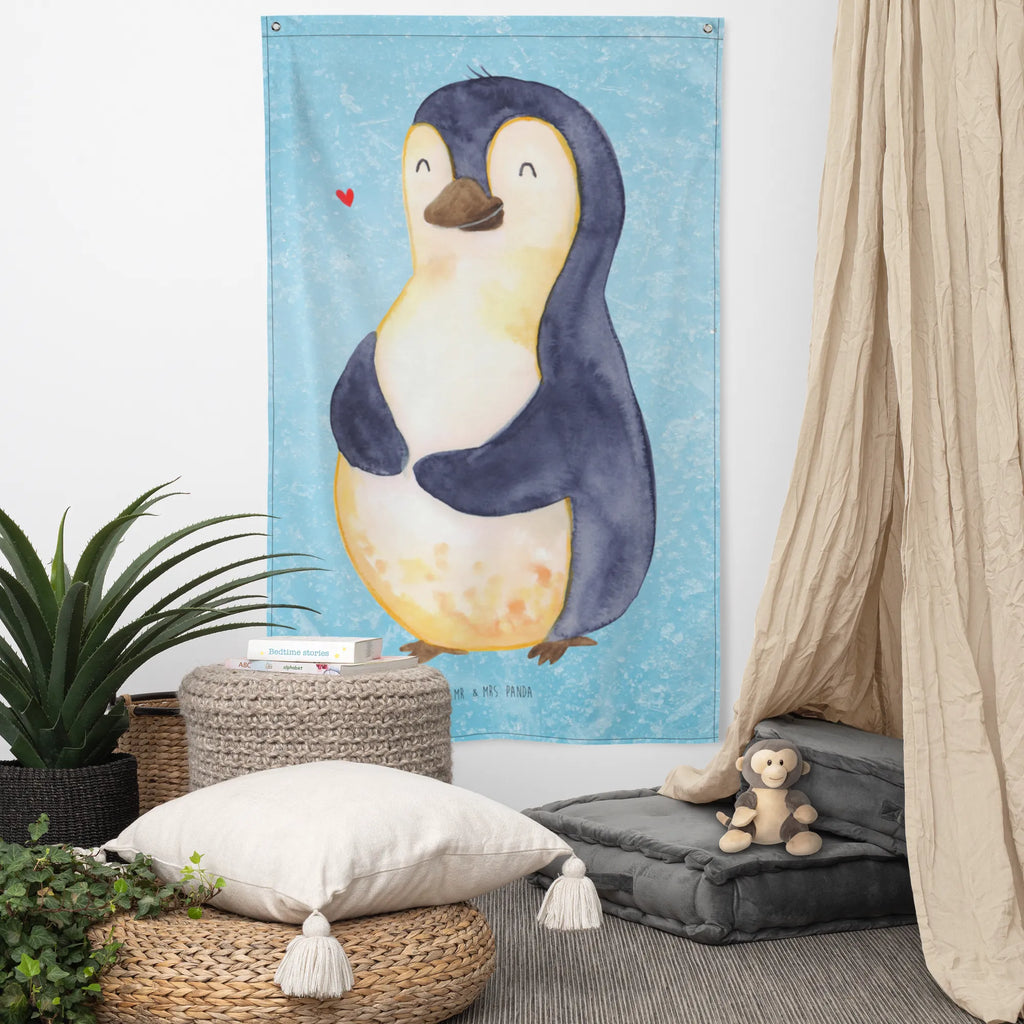 Tapestry Penguin diet Kinderzimmer Deko, Kinderzimmer Wand, Kinderzimmer, Dekoration, Wandbild, Wanddeko, Wandbehang, Schmuck-Wandbehang, Tapestry, Kinderzimmer Wanddeko, Wandteppich, Textil-Kunst, Tapisserie, Boho, Wand Deko, Wandtuch, Pinguin, Körperliebe, Diät, Gewicht, Selbstliebe, Abspecken, Selbstrespekt, Pinguine, Motivation, Abnehmen