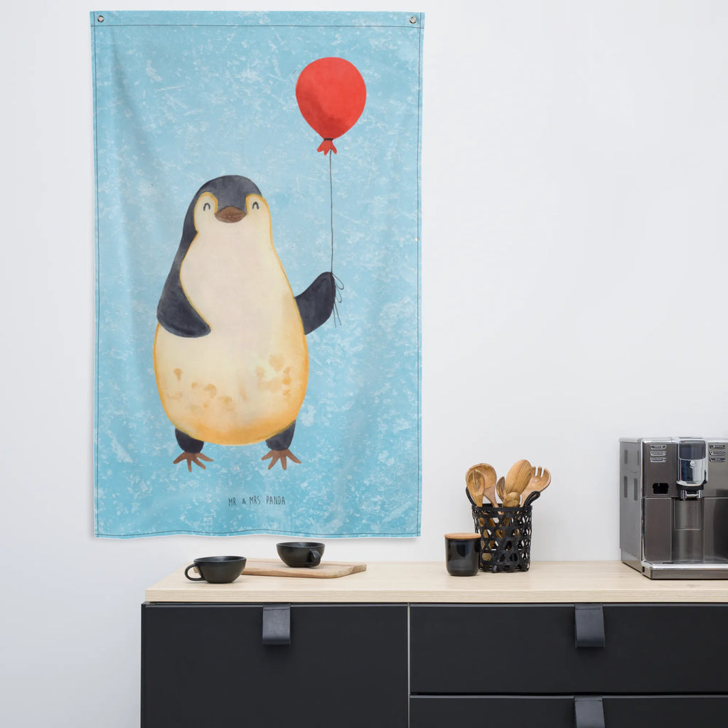 Tapestry Penguin balloon Kinderzimmer Wand, Wandbild, Tapestry, Tapisserie, Textil-Kunst, Kinderzimmer Deko, Schmuck-Wandbehang, Boho, Wandteppich, Wanddeko, Wandtuch, Wand Deko, Wandbehang, Dekoration, Kinderzimmer, Kinderzimmer Wanddeko, Pinguin, Geschenkidee, beste Freundin, Liebe, Geschenk Freundin, neues Leben, Luftballon, Lebenslust, Tagträume, Motivation, Pinguine, Neustart, Glück