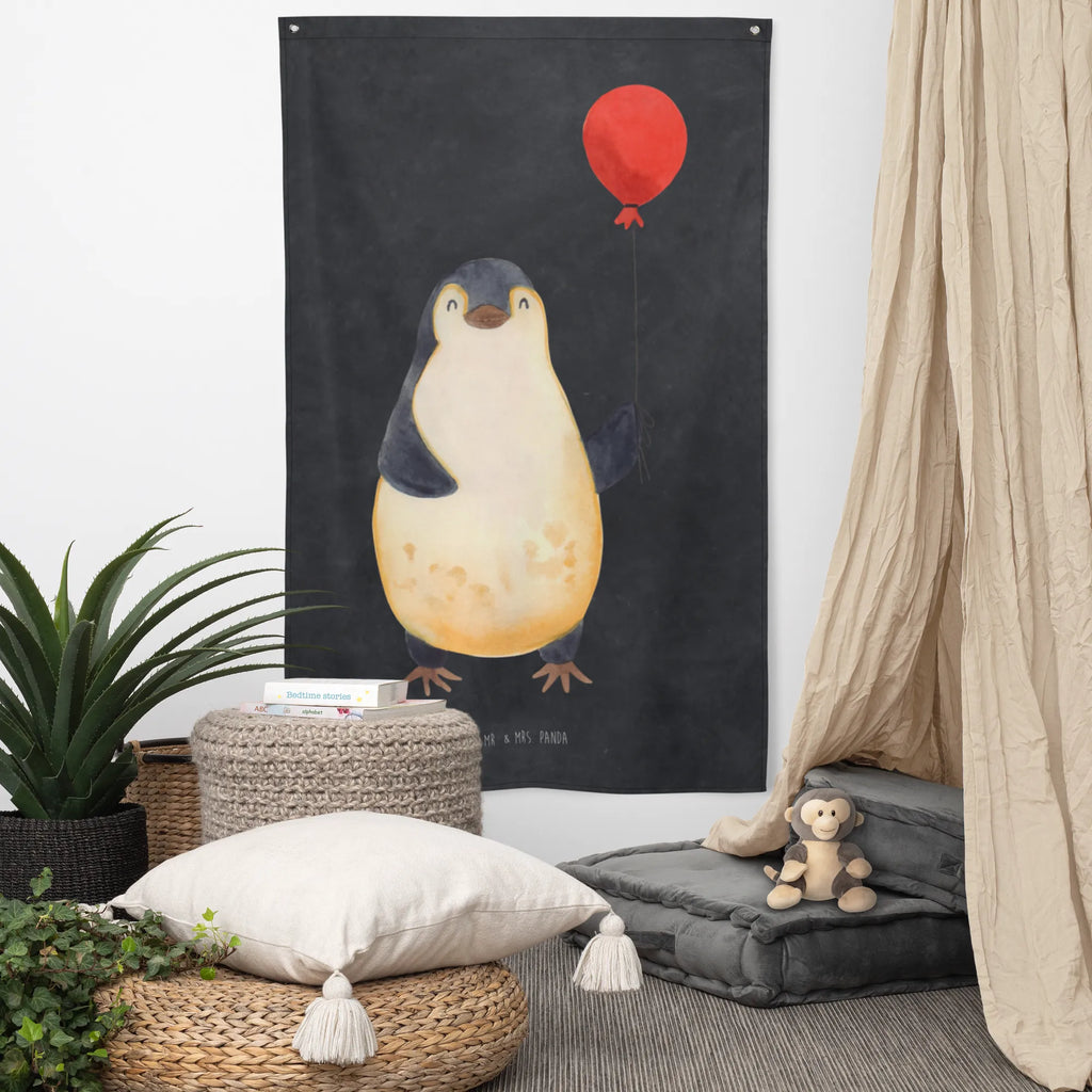Tapestry Penguin balloon Kinderzimmer Wand, Wandbild, Tapestry, Tapisserie, Textil-Kunst, Kinderzimmer Deko, Schmuck-Wandbehang, Boho, Wandteppich, Wanddeko, Wandtuch, Wand Deko, Wandbehang, Dekoration, Kinderzimmer, Kinderzimmer Wanddeko, Pinguin, Geschenkidee, beste Freundin, Liebe, Geschenk Freundin, neues Leben, Luftballon, Lebenslust, Tagträume, Motivation, Pinguine, Neustart, Glück