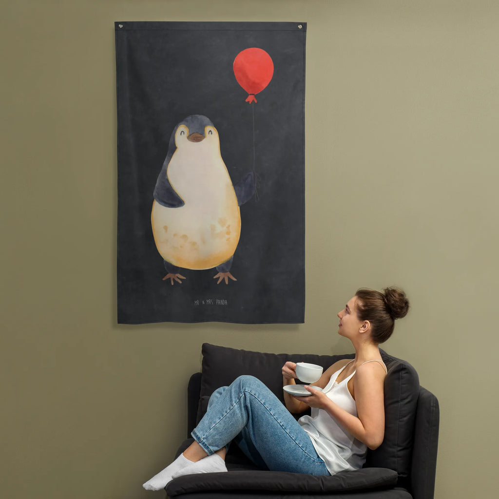 Tapestry Penguin balloon Kinderzimmer Wand, Wandbild, Tapestry, Tapisserie, Textil-Kunst, Kinderzimmer Deko, Schmuck-Wandbehang, Boho, Wandteppich, Wanddeko, Wandtuch, Wand Deko, Wandbehang, Dekoration, Kinderzimmer, Kinderzimmer Wanddeko, Pinguin, Geschenkidee, beste Freundin, Liebe, Geschenk Freundin, neues Leben, Luftballon, Lebenslust, Tagträume, Motivation, Pinguine, Neustart, Glück