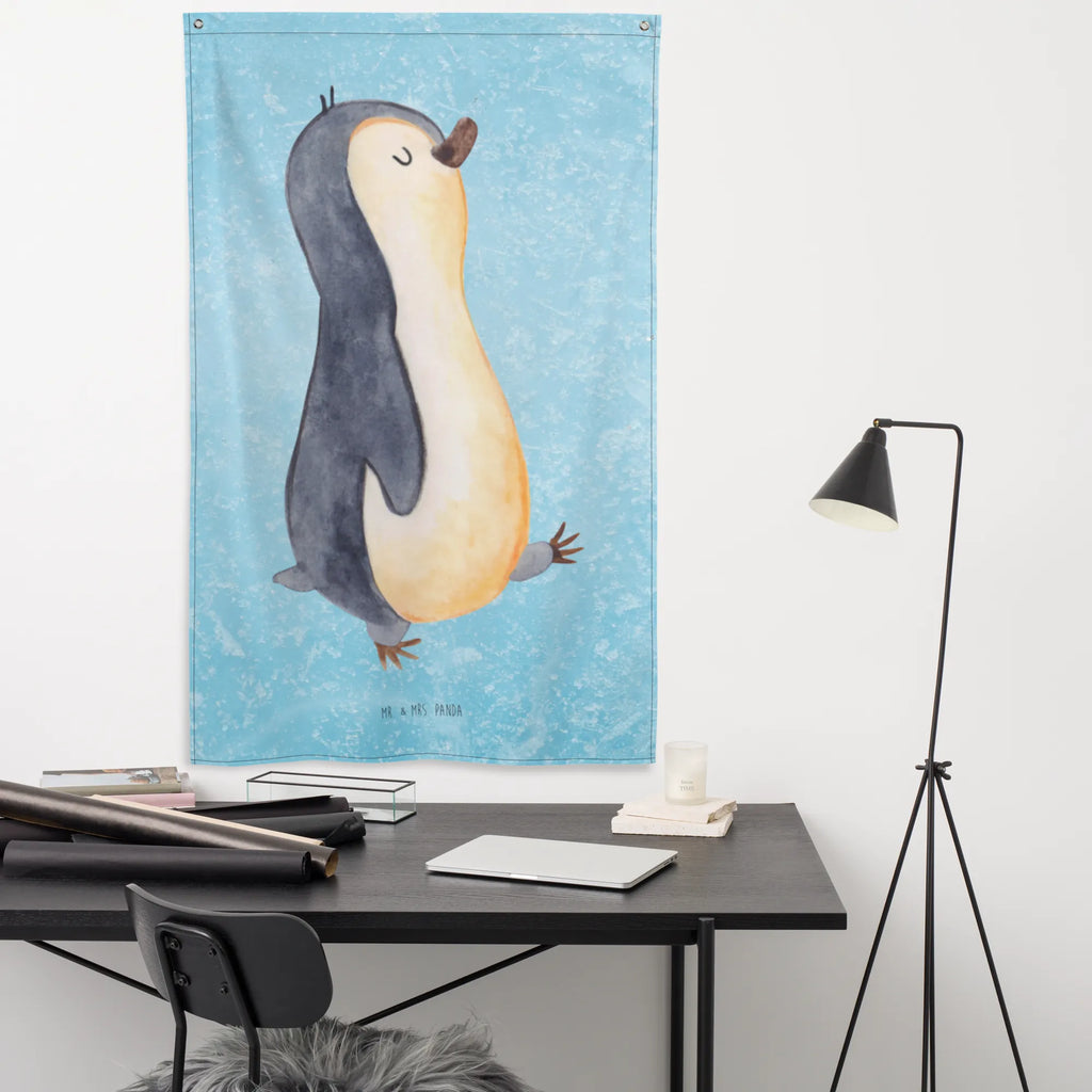 Tapestry Penguin march Wandbehang, Wand Deko, Boho, Kinderzimmer Wanddeko, Wandtuch, Wandbild, Tapisserie, Kinderzimmer Deko, Schmuck-Wandbehang, Tapestry, Textil-Kunst, Kinderzimmer Wand, Wandteppich, Pinguin, Bruder, Frühaufsteher, Langschläfer, Pinguine, Schwester, Familie