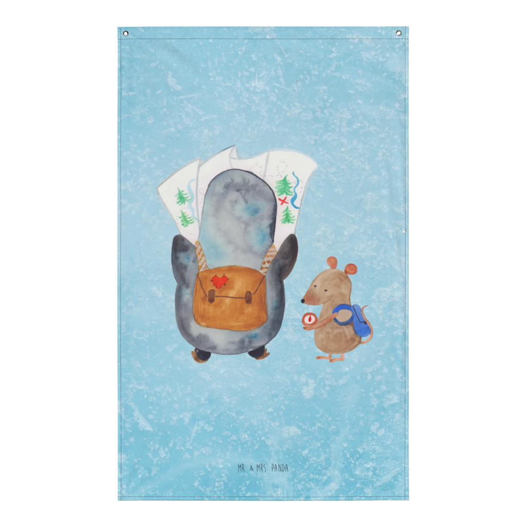Arrasy Pingwin i Mysz Wędrowcy Kinderzimmer Wand, Schmuck-Wandbehang, Tapisserie, Kinderzimmer Wanddeko, Kinderzimmer Deko, Textil-Kunst, Wanddeko, Wandbehang, Kinderzimmer, Boho, Wand Deko, Tapestry, Wandteppich, Wandtuch, Wandbild, Dekoration, Pinguin, Wanderlust, wandern, Roadtrip, Abenteurer, Ausflug, Pinguine, Abenteuer