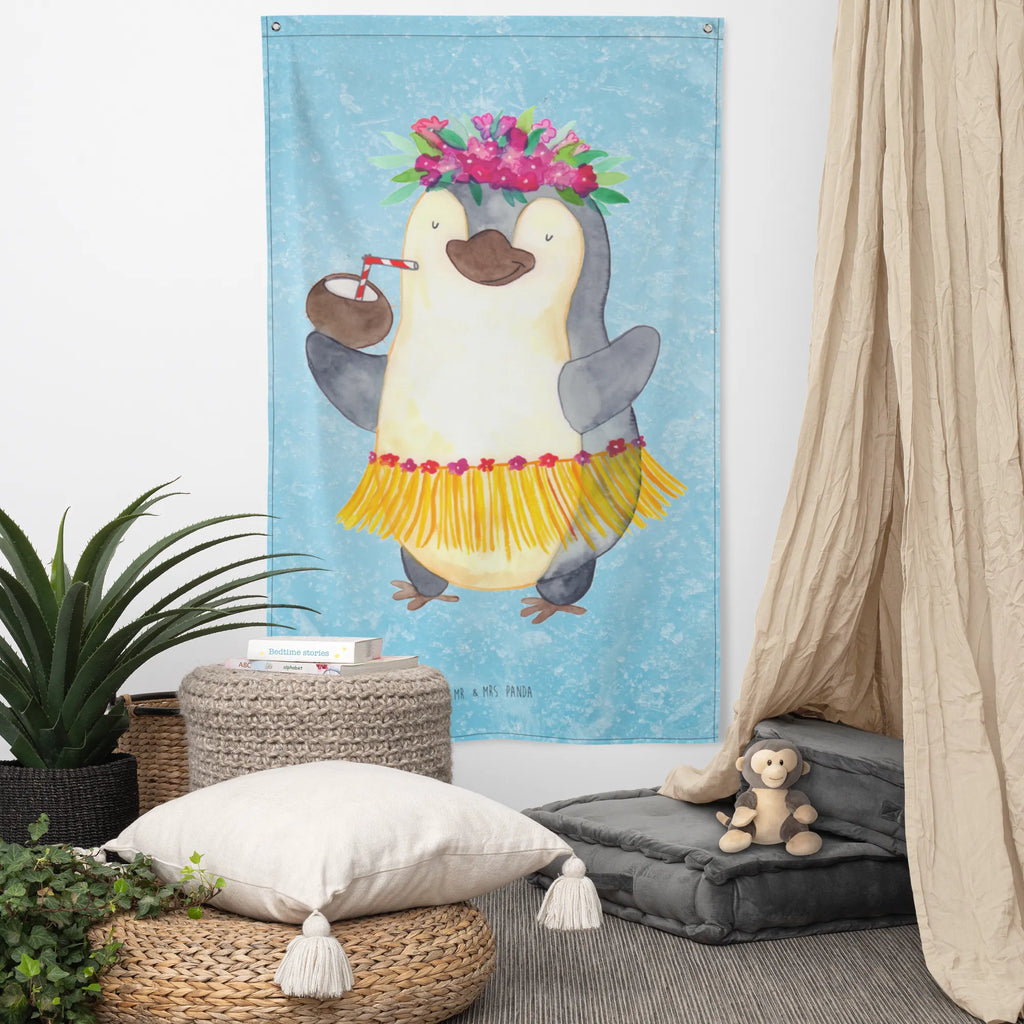 Wandteppich Pinguin Kokosnuss Schmuck-Wandbehang, Kinderzimmer Wanddeko, Textil-Kunst, Tapestry, Wandtuch, Tapisserie, Wandbehang, Dekoration, Wand Deko, Kinderzimmer Deko, Wanddeko, Kinderzimmer Wand, Boho, Wandbild, Wandteppich, Kinderzimmer, Pinguin, Urlaub, Kokosnuss, Hawaii, Aloha, Pinguine