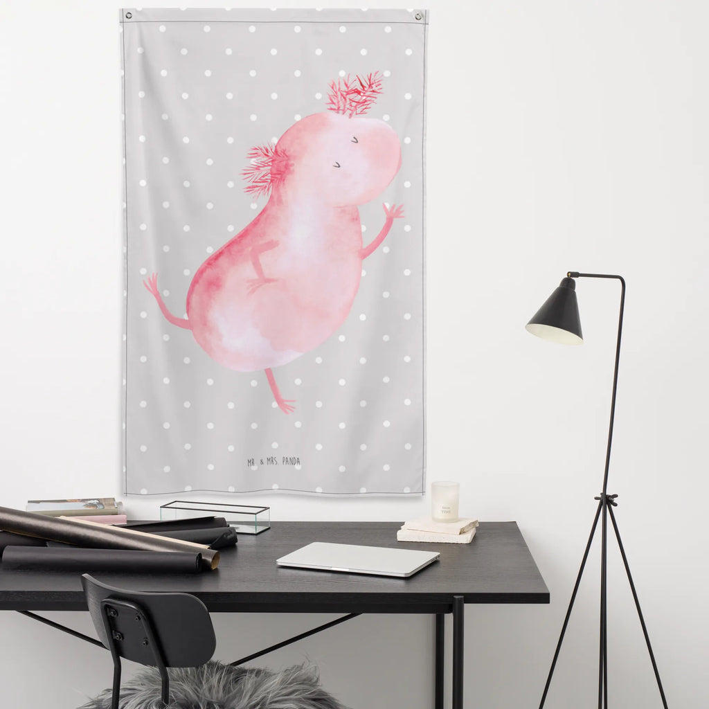 Wandteppich Axolotl tanzt Kinderzimmer Deko, Schmuck-Wandbehang, Kinderzimmer Wanddeko, Textil-Kunst, Tapestry, Wandbehang, Wandbild, Boho, Wandteppich, Tapisserie, Wand Deko, Wandtuch, Kinderzimmer Wand, Axolotl, Molch, Beste Freundin, Dachschaden, Axolot, Lurche, Lurch, Schwanzlurch, Freundin, Sterne, Verrückt
