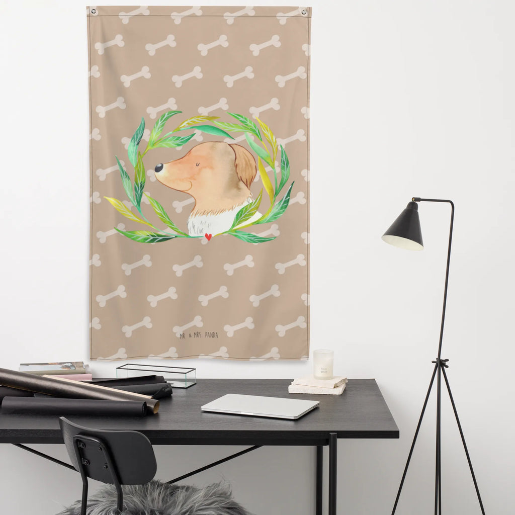 Tapestry Dog Flower Kinderzimmer Wanddeko, Textil-Kunst, Wandtuch, Tapisserie, Tapestry, Kinderzimmer Wand, Wandbild, Schmuck-Wandbehang, Wandbehang, Wandteppich, Wand Deko, Boho, Kinderzimmer Deko, Sprüche, Hund, Hunderasse, Hundebesitzer, Hundemotiv, Haustier, Tierliebhaber, Hundeglück, Selbsttherapie, Hunde, Hundeliebe, Therapie, Ranke