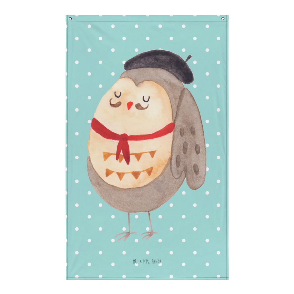 Tapestry Owl France Wall hanging, Tapestry, Decoration, Boho, owl, forest animal, bird, nocturnal, gift ideas, birthday present, illustrated, funny, romantic gift, owl decor, Say French, La vie est belle, Owl, hibou, Owls, Life is beautiful, France, Owl decoration, Say beautiful