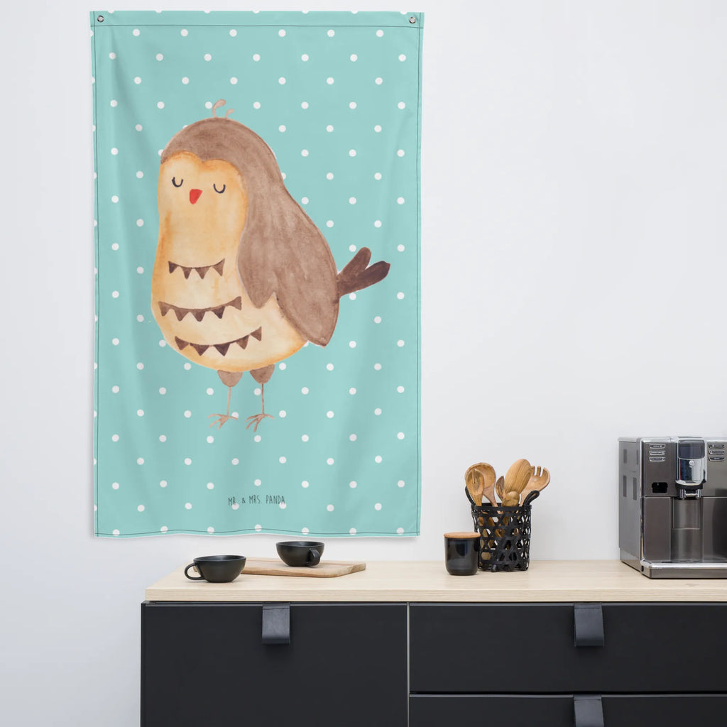 Tapestry Owl Satisfied Tapestry, Decoration, Wall hanging, Boho, owl, forest animal, bird, nocturnal, gift ideas, birthday present, illustrated, funny, romantic gift, owl decor, Pun funny, Romantic, Wedding anniversary gift, Saying beautiful, Love saying, Owl saying, Owl deco, Owl