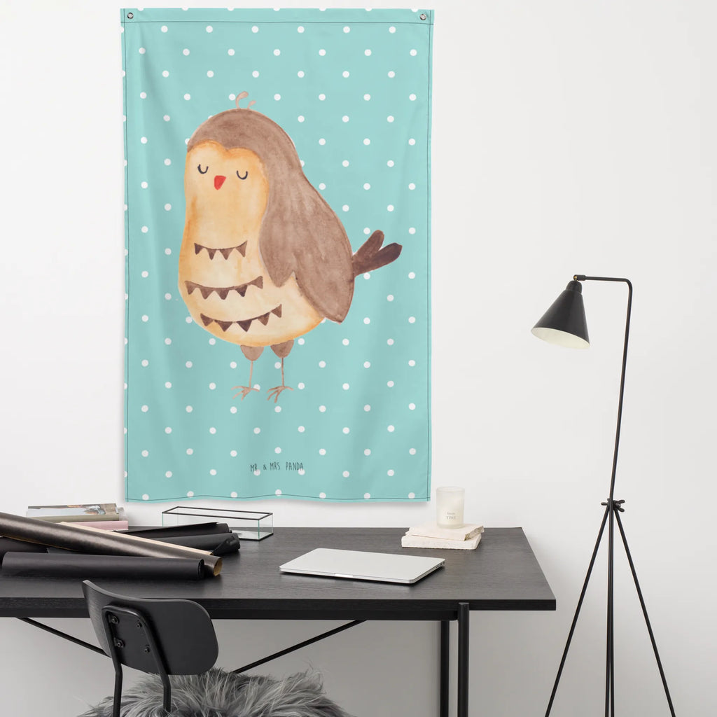Tapestry Owl Satisfied Tapestry, Decoration, Wall hanging, Boho, owl, forest animal, bird, nocturnal, gift ideas, birthday present, illustrated, funny, romantic gift, owl decor, Pun funny, Romantic, Wedding anniversary gift, Saying beautiful, Love saying, Owl saying, Owl deco, Owl