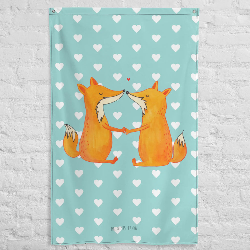 Tapestry foxes Love Tapestry, Boho, Decoration, Wall hanging, fox, foxes, forest wildlife, clever as a fox, animal lover, partner, couple, husband, wife, girlfriend, love, fiancée, boyfriend, marriage, proof of love, lovers