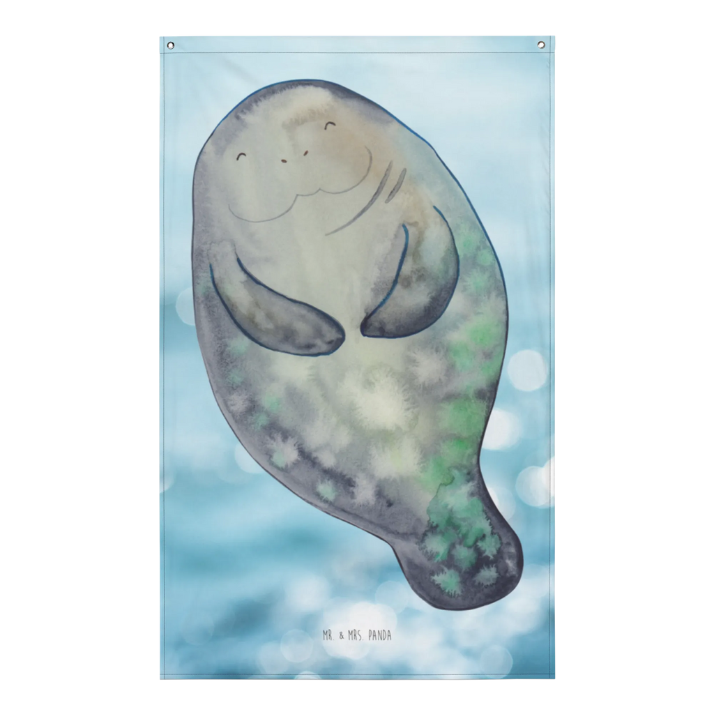 Tapestry manatee happy Boho, Tapestry, Decoration, Wall hanging, Seafood, aquatic animals, ocean, sea, fish, shells, corals, reef, whale, narwhal, sea urchin, lobster, platypus, turtle, manatee, crocodile, orca, shrimp, gifts for seafood lovers, water world, underwater animals, underwater world, vacation, deep sea, seafood fans, gift ideas, seafood decoration, seafood posters, Carefulness, Manatees, Manatee, New beginning, Satisfaction, Girlfriend, Lovesickness, Respect, New start, Self-love