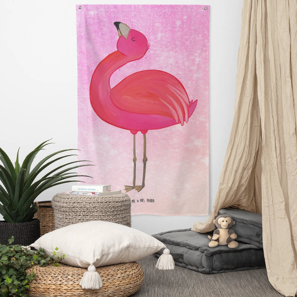 Tapestry flamingo Proud Tapestry, Decoration, Wall hanging, Boho, Flamingo, pink, pink bird, bird of paradise, red, flamingo decoration, gift pink, gifts, gift idea, children, adults, girls, flamingo fans, summer, vacation, sea, unusual gifts in pink, pink gifts, girls gifts, small gifts, Caribbean feeling, funny sayings, self-love, friend, sister, self-acceptance, best friend, mom, joy, proud, daughter
