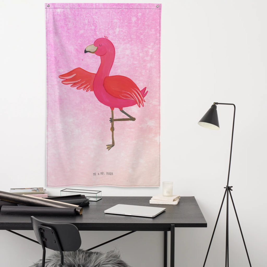 Tapestry flamingo yoga Decoration, Tapestry, Wall hanging, Boho, Flamingo, pink, pink bird, bird of paradise, red, flamingo decoration, gift pink, gifts, gift idea, children, adults, girls, flamingo fans, summer, vacation, sea, unusual gifts in pink, pink gifts, girls gifts, small gifts, Caribbean feeling, funny sayings, agitation, deep relaxation, relaxation, yoga exercise, anger, bird, namaste, mindfulness, yoga