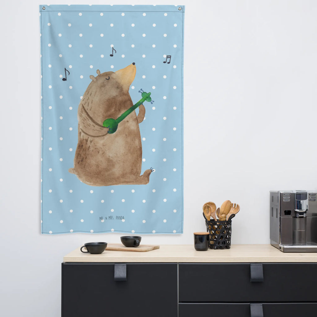 Wandteppich Bär Lied Wandbehang, Kinderzimmer Deko, Kinderzimmer Wand, Wandtuch, Wandteppich, Boho, Kinderzimmer Wanddeko, Tapestry, Wandbild, Textil-Kunst, Wand Deko, Schmuck-Wandbehang, Tapisserie, Teddy, Bär, Teddybär, Lied, Liebeslied, Valentine, Song, Partner, Geschenk, Herz, Liebe, Bärchen, Freundin, Valentinstag, Bear, Frau, Spruch