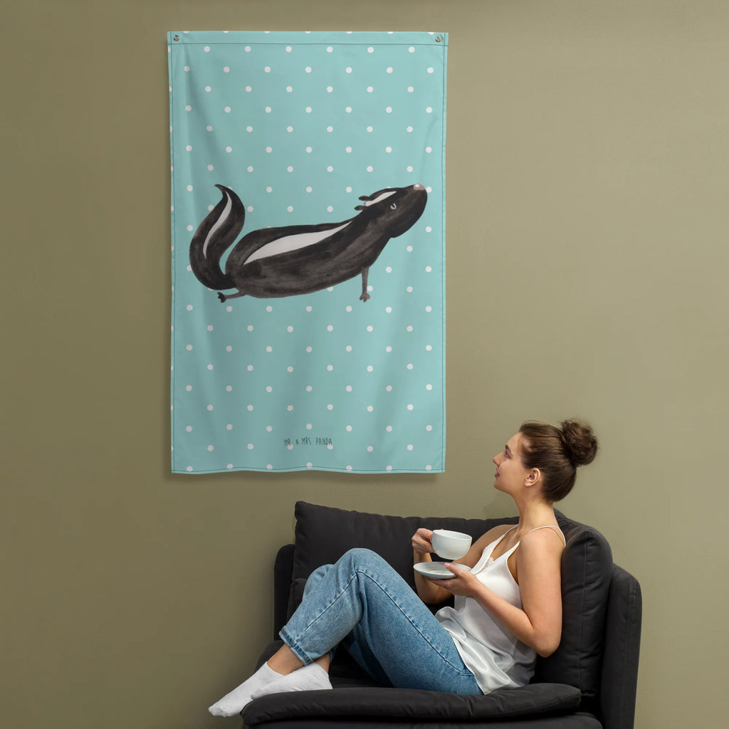 Arrasy skunks Joga Wandteppich, Kinderzimmer Wanddeko, Schmuck-Wandbehang, Boho, Tapisserie, Wand Deko, Kinderzimmer Wand, Textil-Kunst, Wandtuch, Tapestry, Kinderzimmer Deko, Wandbehang, Wandbild, Stinktier, Skunk, Liebe, Lache, Wildtier, Namaste, Stinker, Lebe, Raubtier, Stinki, Yoga