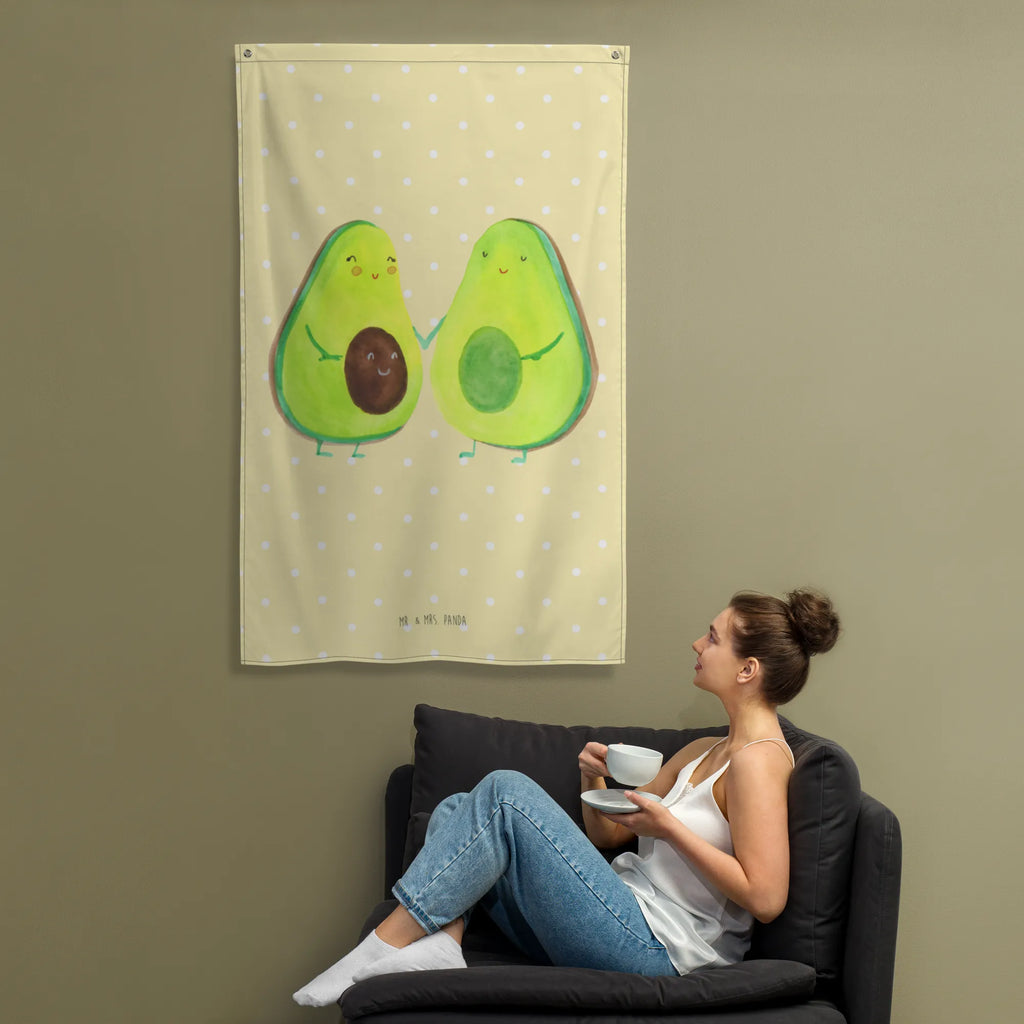 Tapestry avocado pair Wandbehang, Tapestry, Schmuck-Wandbehang, Wandteppich, Wandtuch, Kinderzimmer Deko, Wandbild, Kinderzimmer Wanddeko, Tapisserie, Wand Deko, Textil-Kunst, Kinderzimmer Wand, Boho, Avocado, Veggie, Vegan, Gesund, Schwangerschaft, Babyshower, Babyparty, Avocuddle, Geburt, Avocados, Kinder, Hochzeit, Familie, Liebe