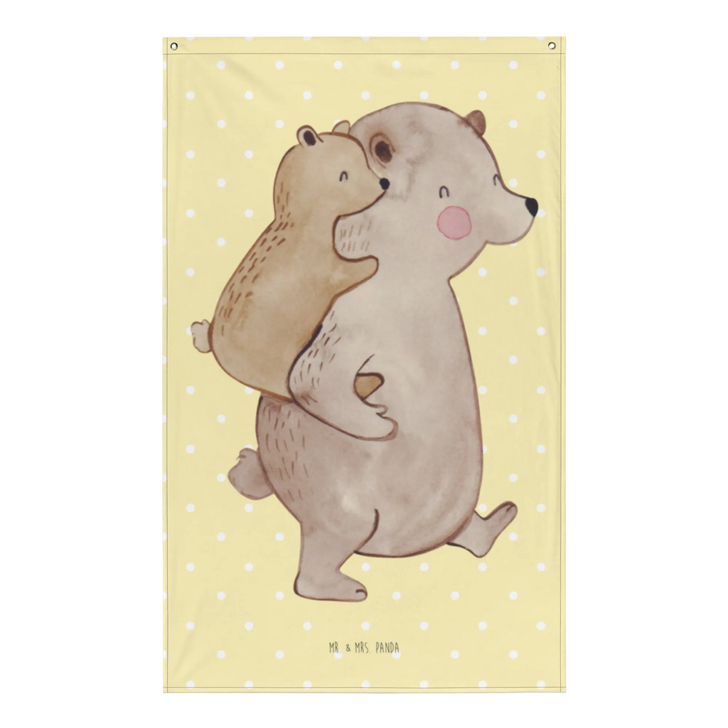 Wandteppich Papa Bär Kinderzimmer Wand, Tapisserie, Schmuck-Wandbehang, Tapestry, Wandbild, Wandbehang, Kinderzimmer Wanddeko, Wandteppich, Wandtuch, Wand Deko, Textil-Kunst, Boho, Kinderzimmer Deko, Oma, Opa, Muttertag, Familie, Schwester, Bruder, Vatertag, Mama, Papa, Papi, Geburtstag, Vati, Geschenk, Vater, Onkel