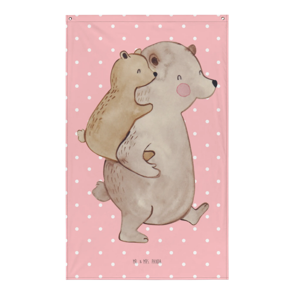 Wandteppich Papa Bär Kinderzimmer Wand, Tapisserie, Schmuck-Wandbehang, Tapestry, Wandbild, Wandbehang, Kinderzimmer Wanddeko, Wandteppich, Wandtuch, Wand Deko, Textil-Kunst, Boho, Kinderzimmer Deko, Oma, Opa, Muttertag, Familie, Schwester, Bruder, Vatertag, Mama, Papa, Papi, Geburtstag, Vati, Geschenk, Vater, Onkel