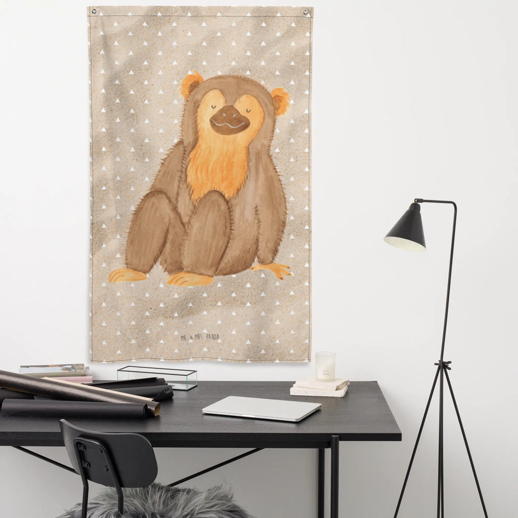 Wandteppich Affe Wandbehang, Dekoration, Wandtuch, Kinderzimmer, Kinderzimmer Wanddeko, Kinderzimmer Deko, Kinderzimmer Wand, Tapisserie, Schmuck-Wandbehang, Wand Deko, Wanddeko, Wandteppich, Textil-Kunst, Tapestry, Boho, Wandbild, Afrika, Wildtiere, Affe, Liebe, Selbstliebe, Selbstachtung, Affen, Selbstbewusstsein, Selfcare, Respekt, Äffchen, Motivation