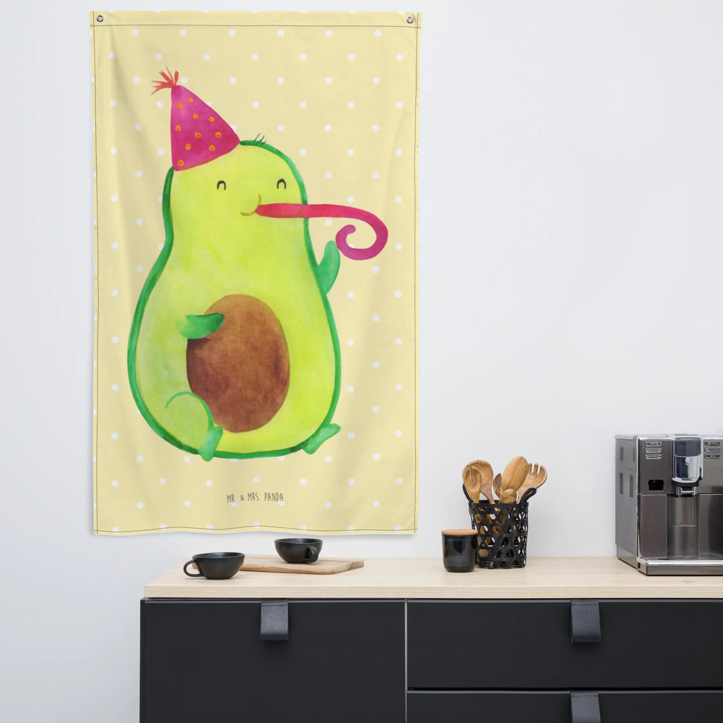 Tapestry avocado party time Wall hanging, Decoration, Tapestry, Boho, avocado, vegetables