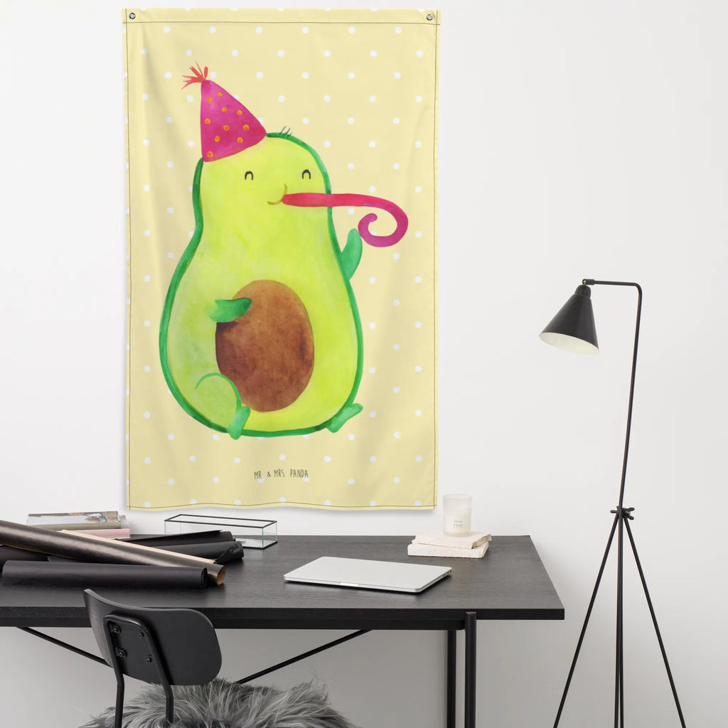 Tapestry avocado party time Wall hanging, Decoration, Tapestry, Boho, avocado, vegetables