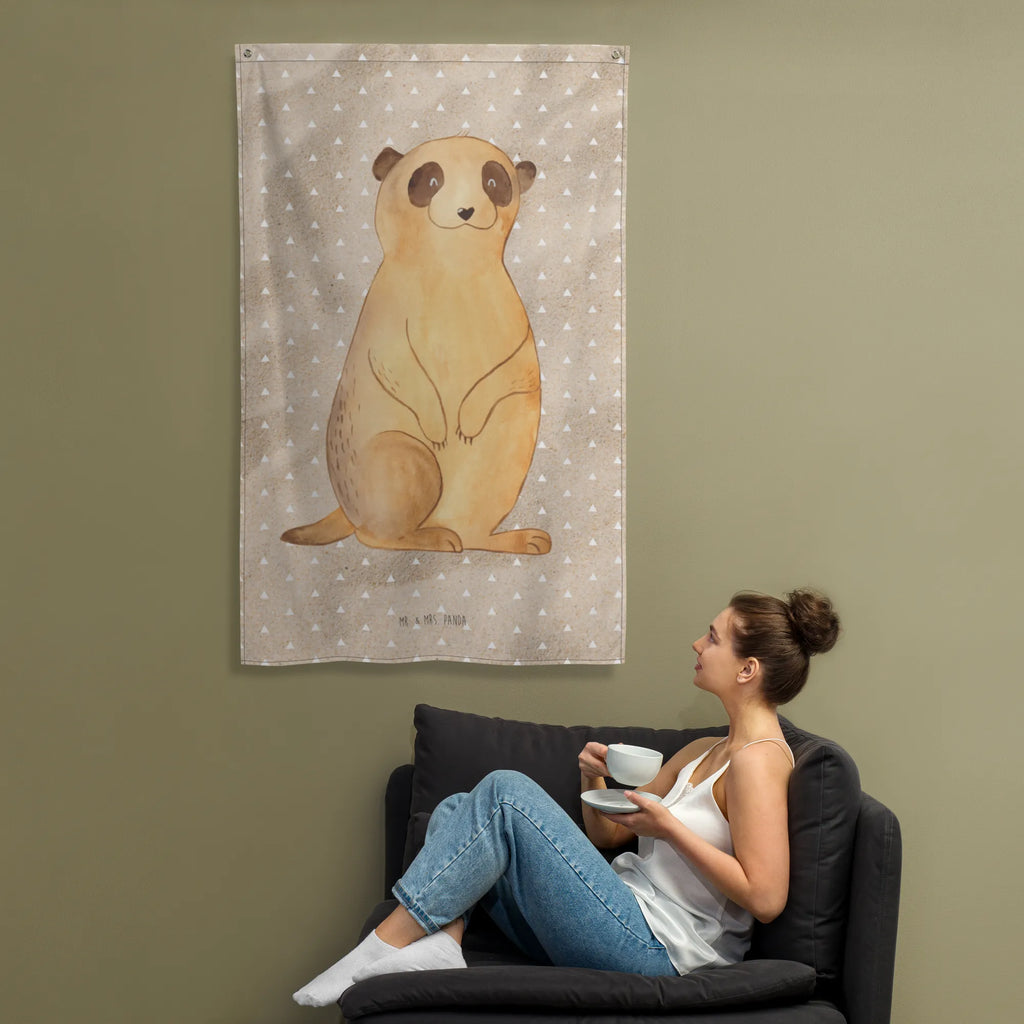 Wandteppich Erdmännchen Wandbehang, Tapestry, Boho, Dekoration, Textil-Kunst, Wanddeko, Schmuck-Wandbehang, Wandbild, Kinderzimmer Deko, Kinderzimmer, Wand Deko, Wandtuch, Wandteppich, Kinderzimmer Wanddeko, Kinderzimmer Wand, Tapisserie, Afrika, Wildtiere, Afrikareise, Erdmännchen, Traveling, Weltreise, Reisen, Roadtrip, Spruch