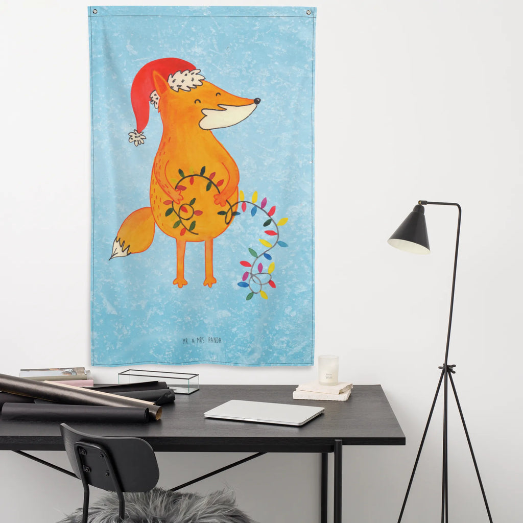 Wandteppich Fuchs Weihnachten Schmuck-Wandbehang, Kinderzimmer Wand, Wandtuch, Boho, Tapestry, Wandteppich, Wandbehang, Kinderzimmer Deko, Wandbild, Kinderzimmer Wanddeko, Textil-Kunst, Wand Deko, Tapisserie, Weihnachten, Winter, Weihnachtsdeko, Nikolaus, Advent, Heiligabend, Wintermotiv, Geschenk Weihnachten, Füchse, Weihnachtszeit, Spruch schön, Fuchs, Weihnachtsmann