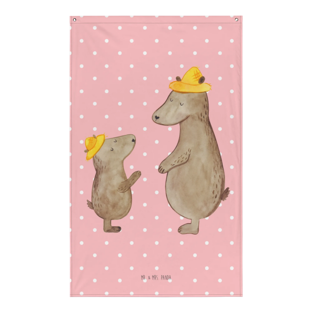 Wandteppich Bären mit Hut Wandbild, Boho, Wand Deko, Tapisserie, Kinderzimmer Deko, Schmuck-Wandbehang, Wandteppich, Wandbehang, Wandtuch, Textil-Kunst, Kinderzimmer Wand, Kinderzimmer Wanddeko, Tapestry, Oma, Opa, Muttertag, Familie, Schwester, Bruder, Vatertag, Mama, Papa, Papi, Family, Kinder, Vorbild, Bär, Lieblingsmensch, Vater, Sohn, Vater-Sohn, Paps, Kind, Daddy, Dad, Söhne, Bären