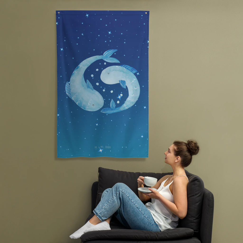 Wandteppich Sternzeichen Fische Schmuck-Wandbehang, Tapestry, Kinderzimmer Wanddeko, Wandteppich, Kinderzimmer Deko, Boho, Wandtuch, Textil-Kunst, Wandbehang, Kinderzimmer Wand, Tapisserie, Wand Deko, Wandbild, Sternzeichen, Tierkreiszeichen, Horoskop, Astrologie, Aszendent, Geschenk Februar, Geschenk März, Fische Sternbild, Fische Geschenk, Fisch, Geburtstag Februar, Fische Sternzeichen, Geburtstag März