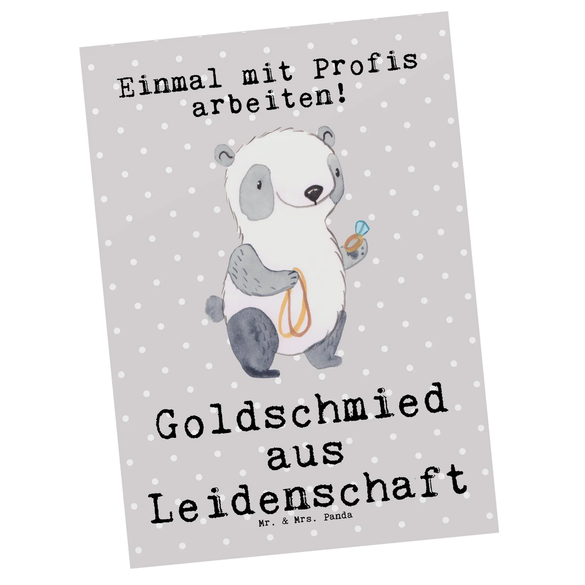 Postcard Goldsmith Passion Postcard, gift, invitation, card, postcards, paper, invitation card, letter, gift card, gift idea, best, farewell gift, passing exam, anniversary, retirement, promotion, job start, sayings, funny, profession