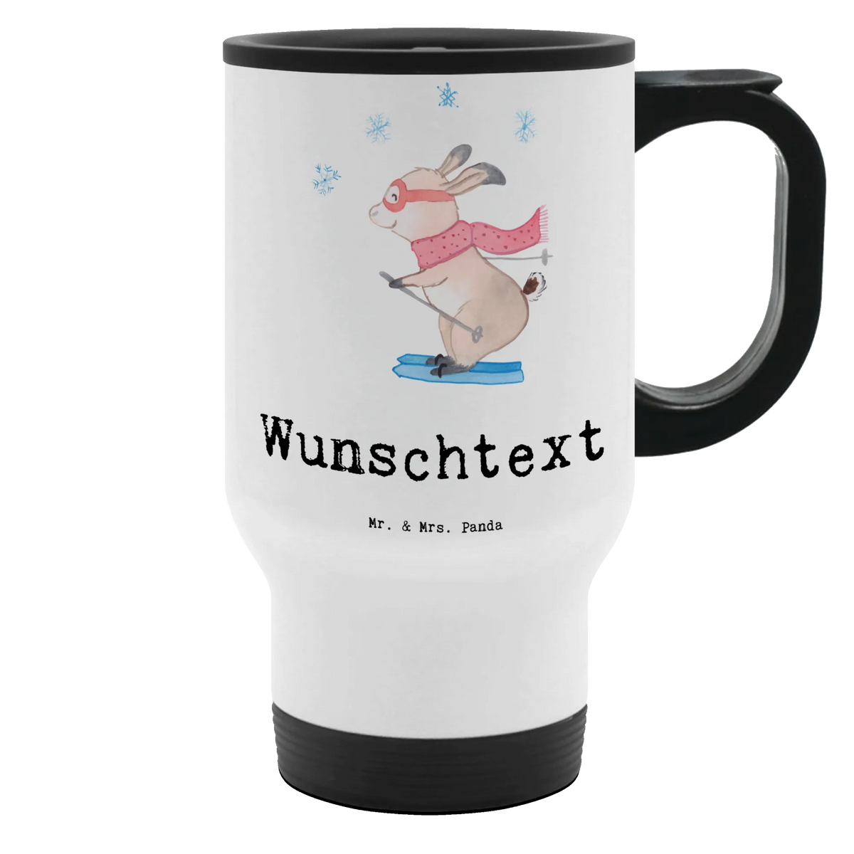 Personalised insulated mug ski instructor Heart gift, sayings, gift idea, best, farewell gift, passing exam, anniversary, retirement, promotion, job start, profession