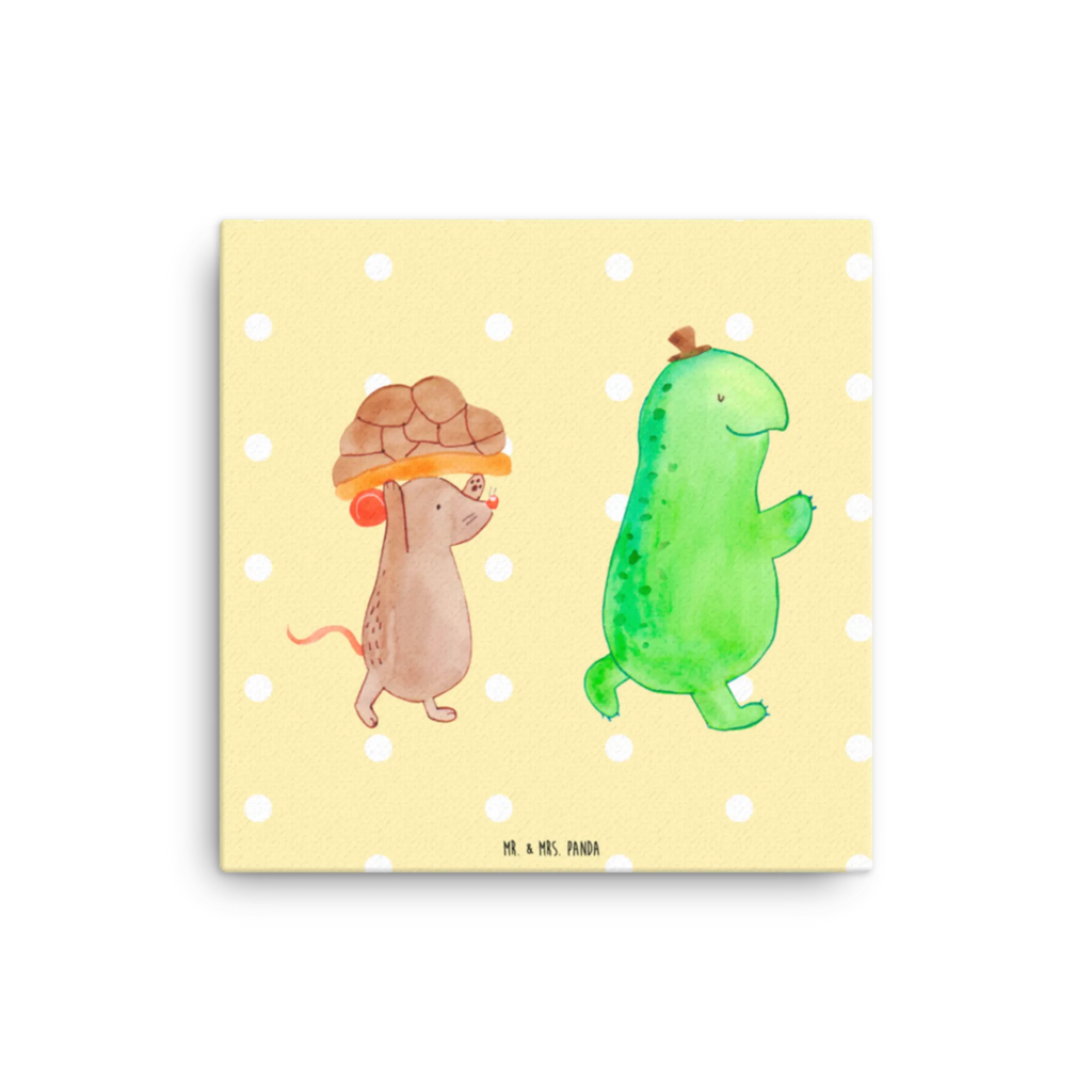 Canvas picture tortoise Mouse Kunstdruck, Leinwand, Schildkröte, Beste Freundinnen, Beste Freunde, Freunde, Maus, Freundinnen