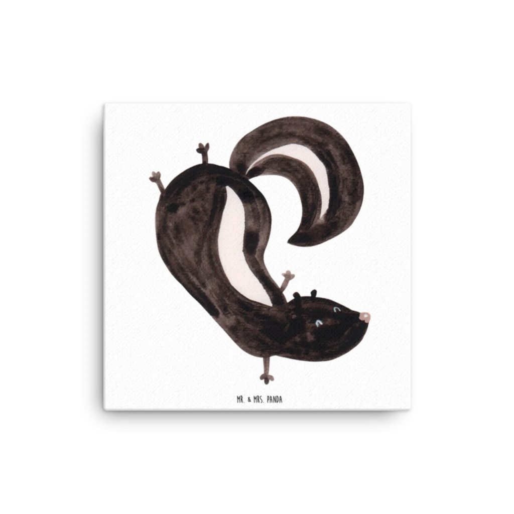Canvas picture skunk handstand Leinwand, Kunstdruck, Stinktier, Skunk, Kind, Raubtier, Stinker, Spielplatz, Wildtier, Verpielt, Stinki