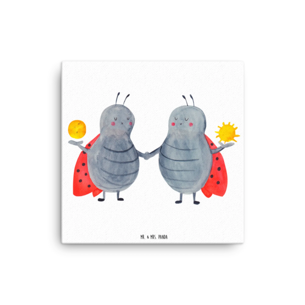 Canvas picture Star sign twin Leinwand, Kunstdruck, Sternzeichen, Tierkreiszeichen, Horoskop, Astrologie, Aszendent, Geschenk Mai, Zwilling Geschenk, Marienkäfer, Zwilling Sternzeichen, Geburtstag Mai, Zwillingsbruder, Zwillinge, Glückskäfer, Geschenk Juni, Zwillingsschwester