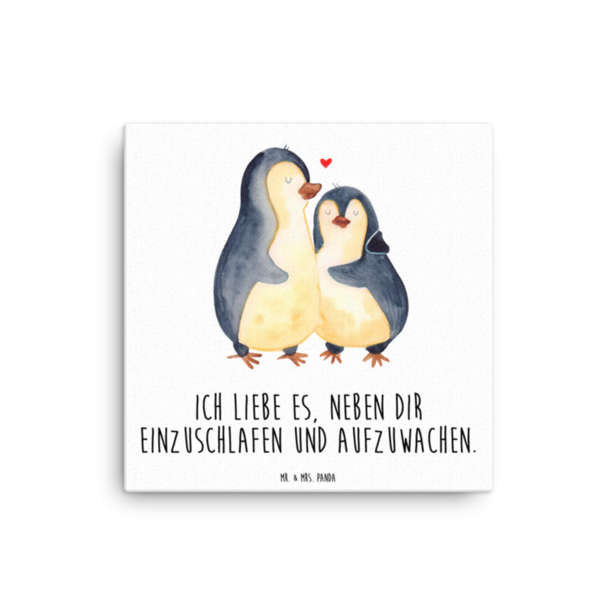 Leinwand Bild Pinguine Einschlafen Kunstdruck, Leinwand, Liebesgeschenk, Jahrestag, Hocheitstag, Freundin, Heiratsantrag, Heiraten, Liebe, Ehefrau, Ehemann, Freund, Partner, Verlobung, Mitbringsel, Hochzeitstag, Geschenk für Partner, für Ehemann, für Männer, Geschenk für Frauen, Valentinstag, Liebesbeweis, Geschenk für Freundin