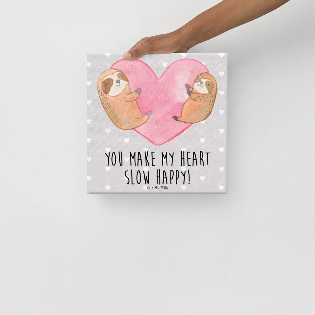 Leinwand Bild Faultiere Herz Kunstdruck, Leinwand, Verlobung, Partner, Ehemann, Ehefrau, Liebe, Heiraten, Liebesgeschenk, Heiratsantrag, Hocheitstag, Freundin, Jahrestag, Freund, Hochzeitstag, Geschenk für Freundin, für Männer, Geschenk für Partner, Geschenk für Frauen, Mitbringsel, Valentinstag, für Ehemann, Liebesbeweis