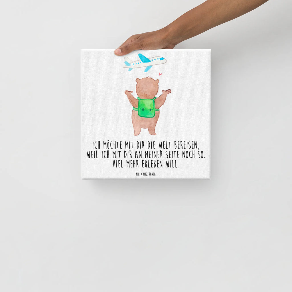 Leinwand Bild Bär Flugzeug Kunstdruck, Leinwand, Verlobung, Partner, Ehemann, Ehefrau, Liebe, Heiraten, Liebesgeschenk, Heiratsantrag, Hocheitstag, Freundin, Jahrestag, Freund, Liebesbeweis, für Männer, Geschenk für Freundin, Valentinstag, Mitbringsel, Hochzeitstag, Geschenk für Partner, Geschenk für Frauen, für Ehemann