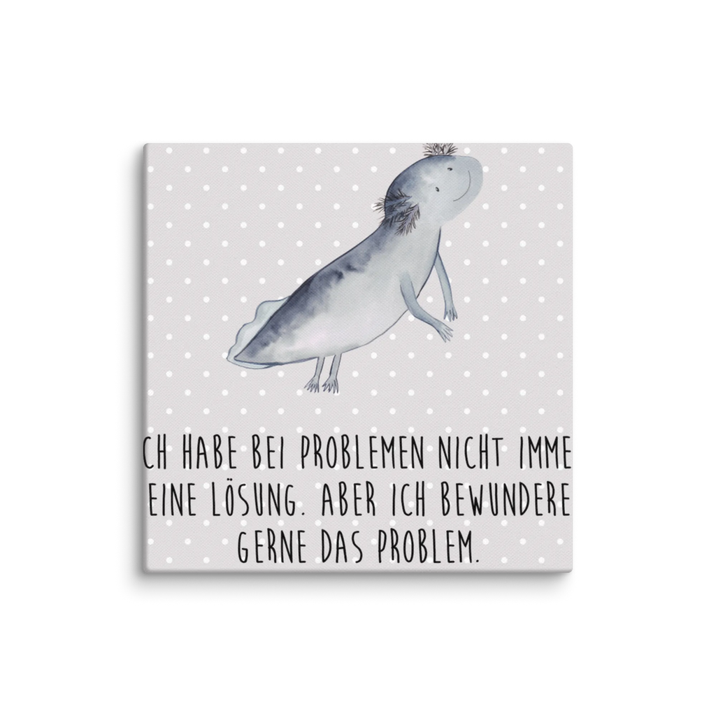 Canvas picture axolotl To swim Kunstdruck, Leinwand, Molch, Axolotl, Lurche, Lösungen, Problem, Schwanzlurch, Lurch, Probleme, Motivation, Axolot