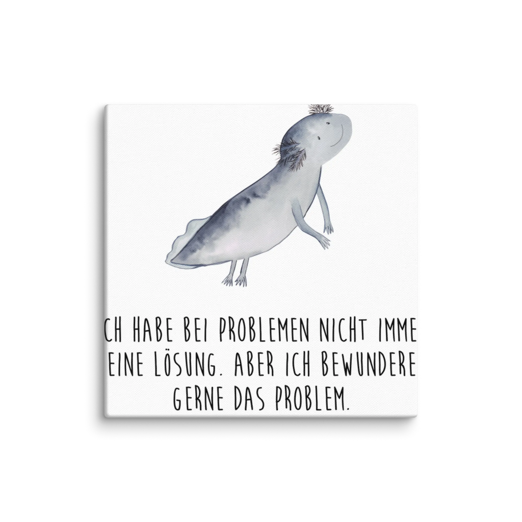 Canvas picture axolotl To swim Kunstdruck, Leinwand, Molch, Axolotl, Lurche, Lösungen, Problem, Schwanzlurch, Lurch, Probleme, Motivation, Axolot