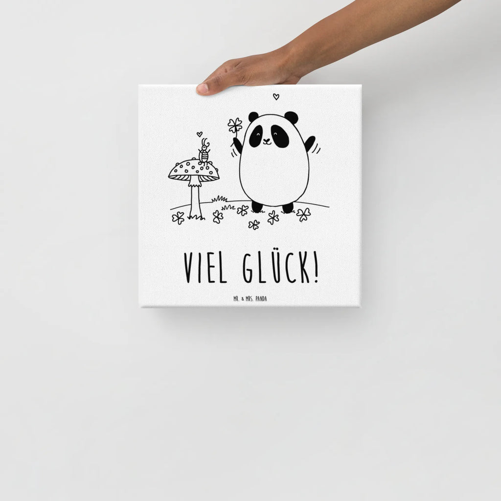 Canvas picture Panda Happiness Leinwand, Kunstdruck