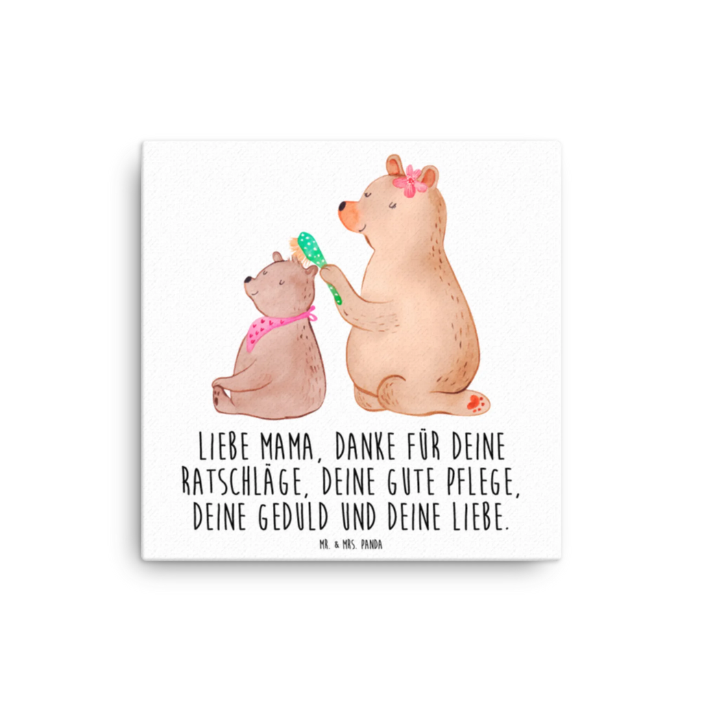 Canvas picture bear child Kunstdruck, Leinwand, Vatertag, Schwester, Muttertag, Bruder, Papa, Mama, Oma, Opa, Familie, Mutter, Mutti, Geschenk