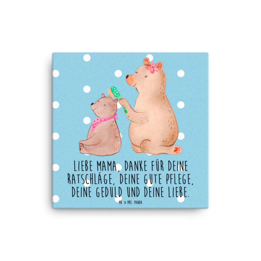 Canvas picture bear child Kunstdruck, Leinwand, Vatertag, Schwester, Muttertag, Bruder, Papa, Mama, Oma, Opa, Familie, Mutter, Mutti, Geschenk