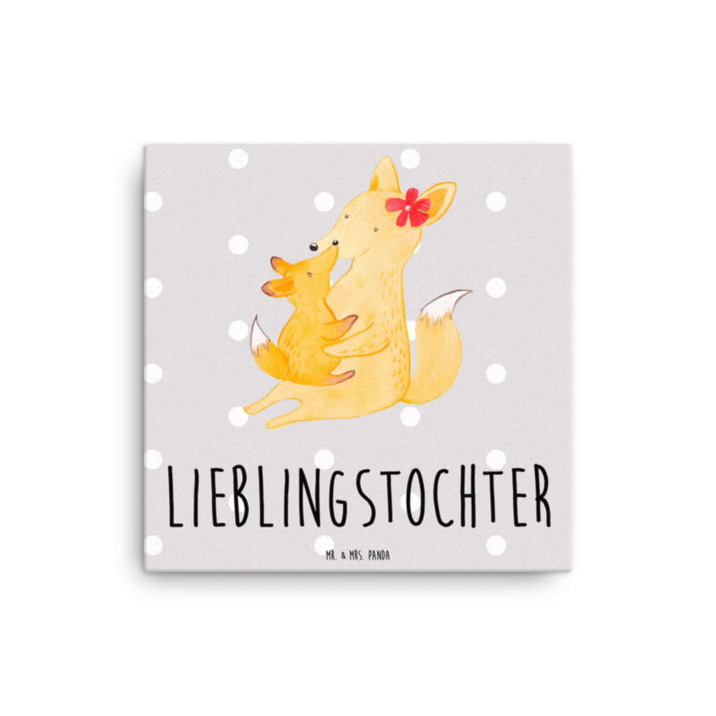 Canvas picture Fox mummy Leinwand, Kunstdruck, Vatertag, Oma, Mama, Bruder, Schwester, Familie, Muttertag, Papa, Opa, Beste Tochter, Tochter, Geschenk, Mutter, Lieblingstochter